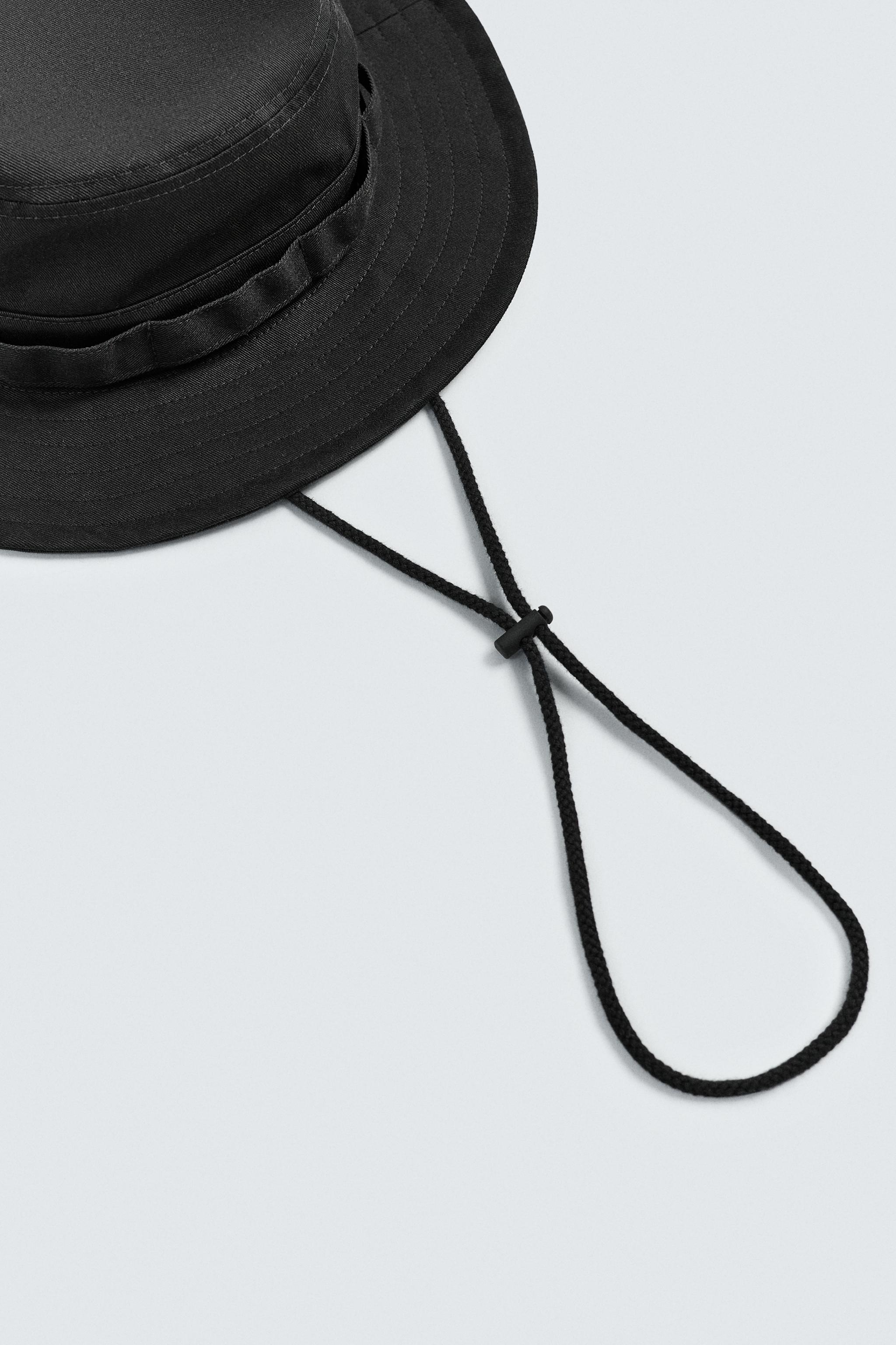 WIDE BRIM BUCKET HAT